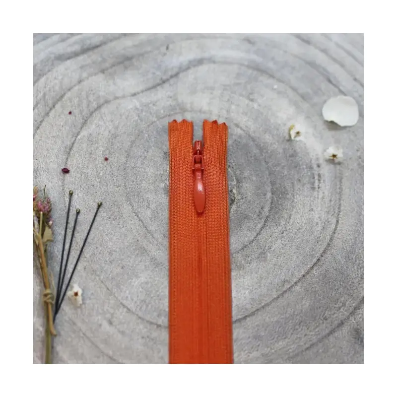 Markenware ZIPPER INVISIBLE TANGERINE