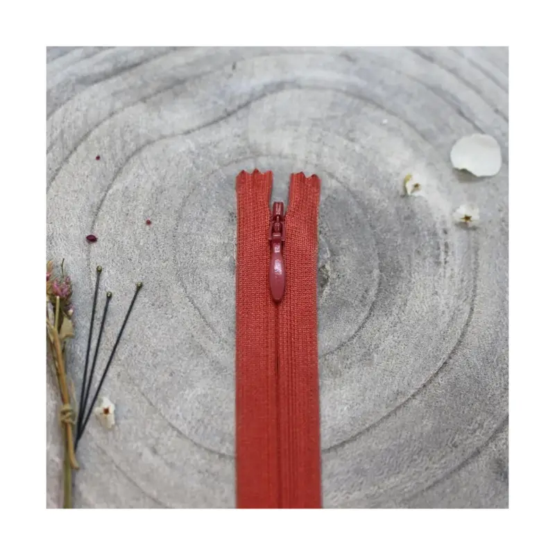 Aktuell ZIPPER INVISIBLE TERRACOTTA
