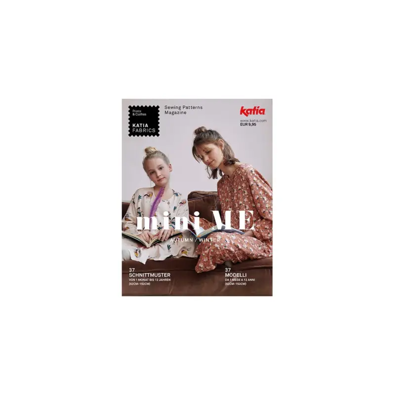 KATIA MINI ME A/W 21 SEWING PATTERNS MAGAZINE DE/IT Kracherpreis