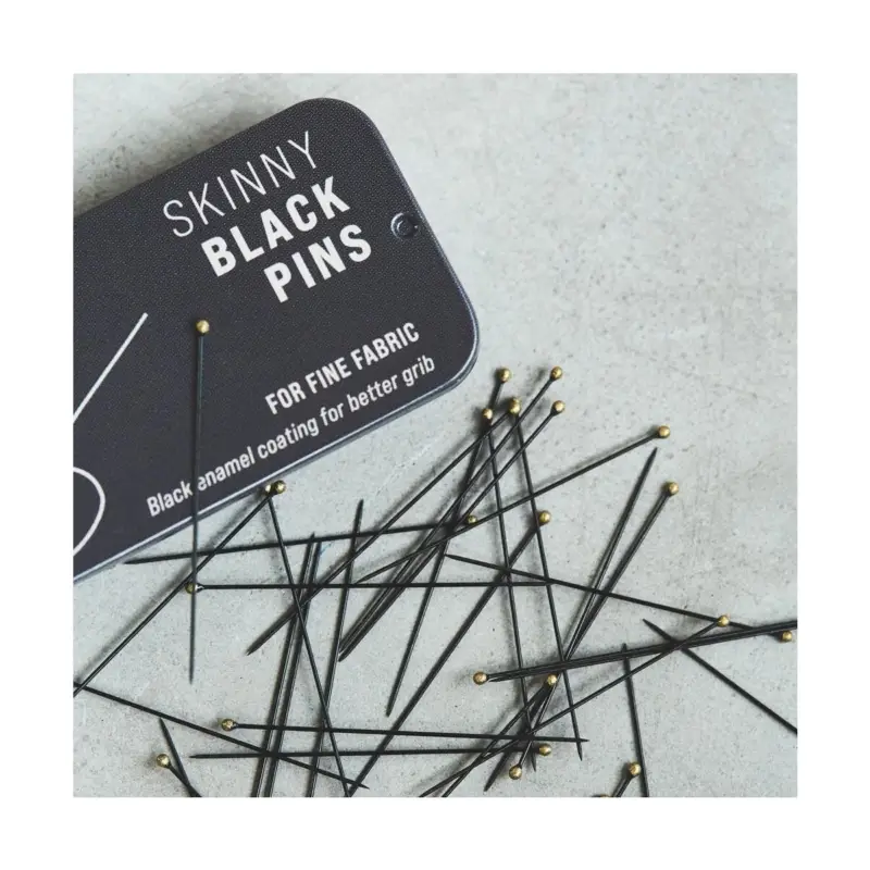 SKINNY BLACK PINS 100 pc Aktuell