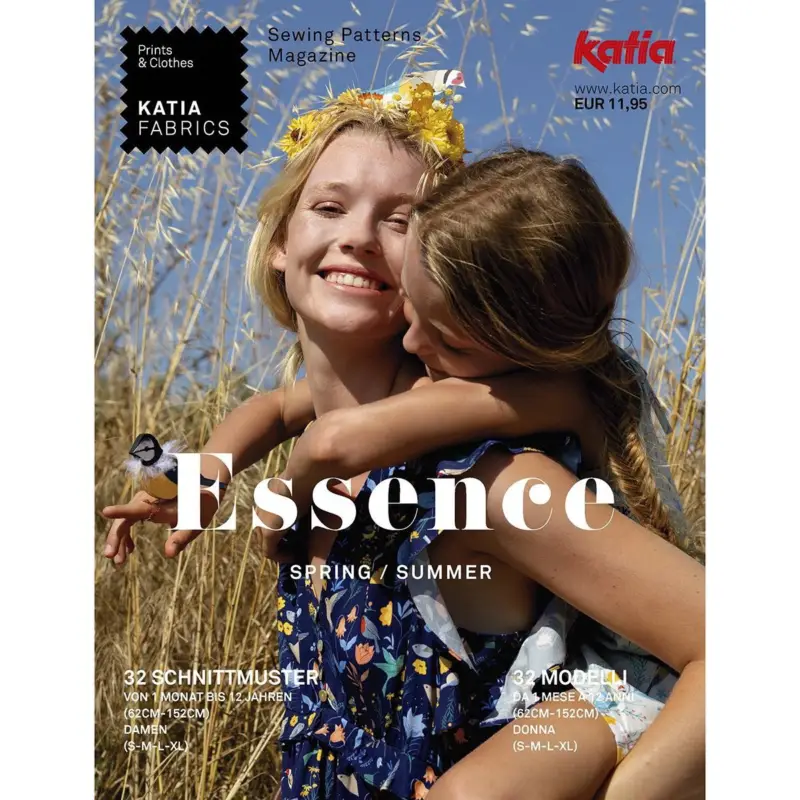 Ausverkauf KATIA ESSENCE S/S 22 SEWING PATTERNS MAGAZINE DE/IT
