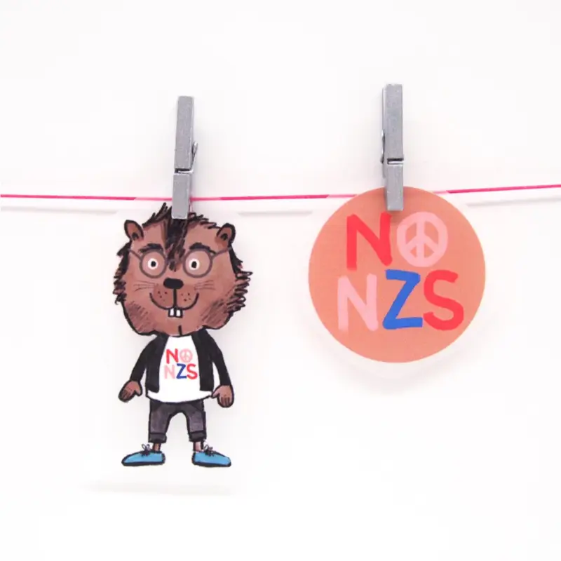 IRON ON NO NZS (2 PCS.) Jetzt Kaufen