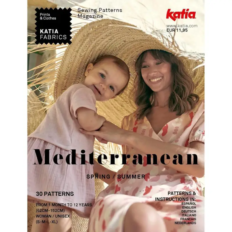 Nur Für Kurze Zeit KATIA MEDITERRANEAN S/S 23 SEWING PATTERNS MAGAZINE