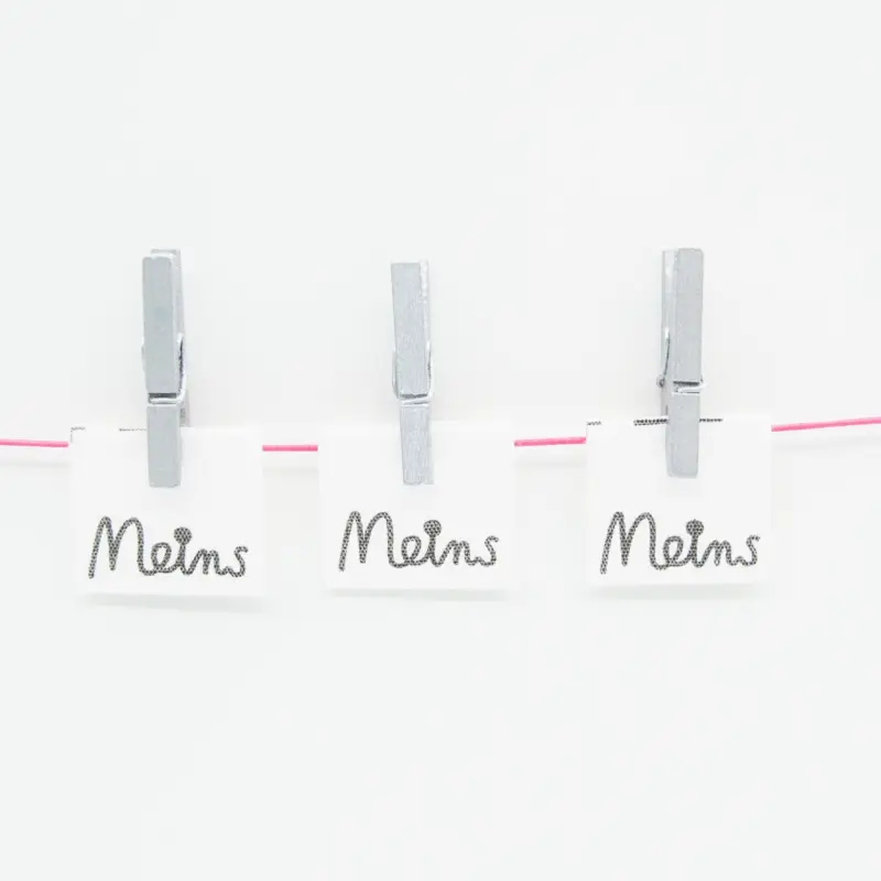 LABEL SET MEINS (3pcs) Meistverkauft