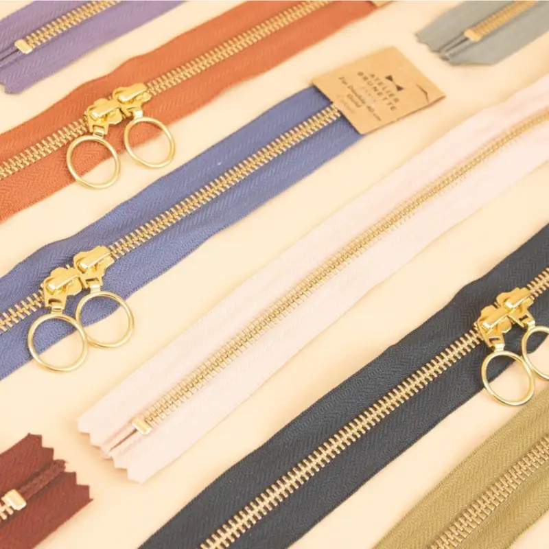 ZIPPER GOLD DOUBLE SLIDER Knallerangebot
