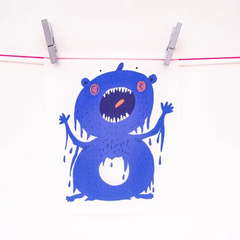 BÜGELBILD SCHLEIMMONSTER 8 Neue Kollektion