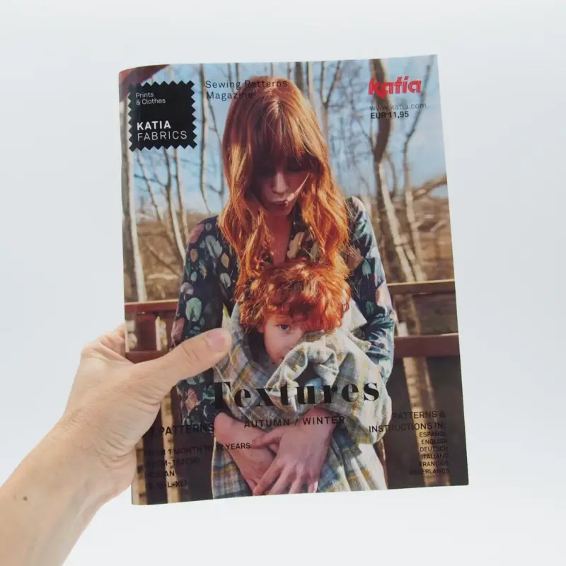 Günstig KATIA TEXTURES A/W 23 SEWING PATTERNS MAGAZINE