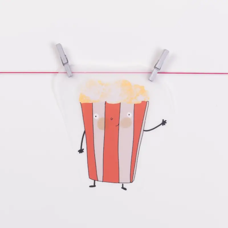 Ausverkauf BÜGELBILD POPCORNSKI 2