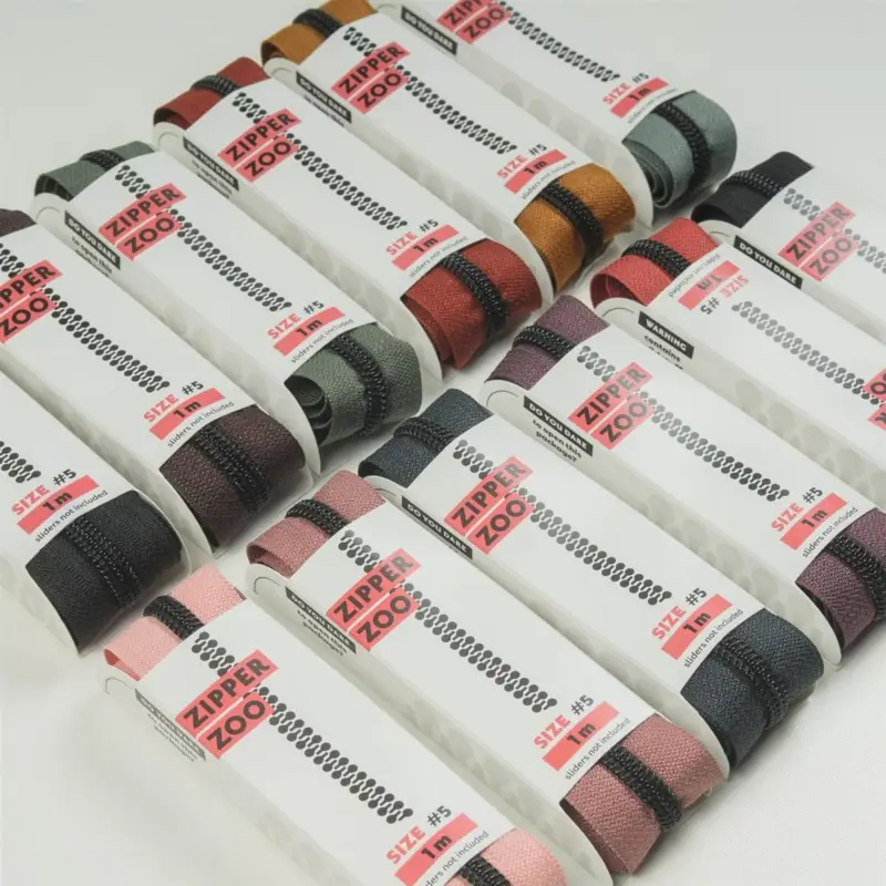 ZIPPER NYLON COIL BLACK ENDLESS Günstig
