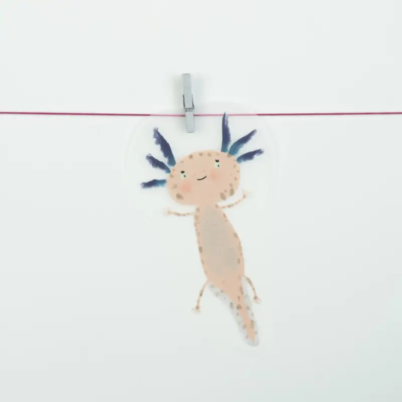 Abverkauf BÜGELBILD AXEL AXOLOTL