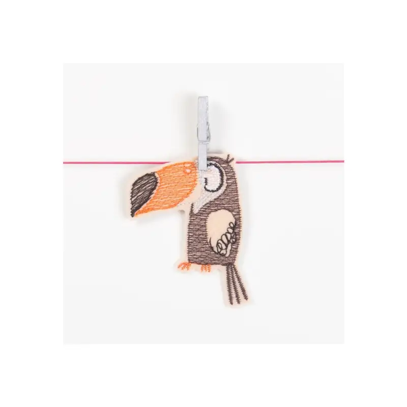 Abverkauf EMBROIDERED PATCH TUKAN