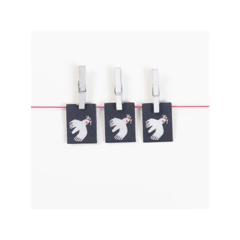 LABEL SET FRIEDENSTAUBE (3pcs) Sichere Zahlung