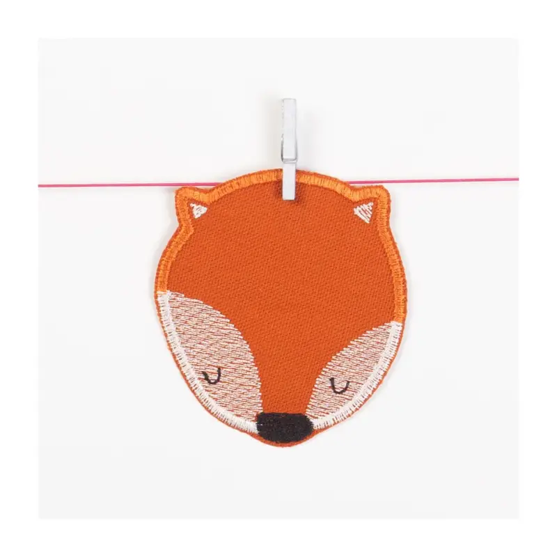 EMBROIDERED KNEE PATCH FUCHS Neu Im Sortiment