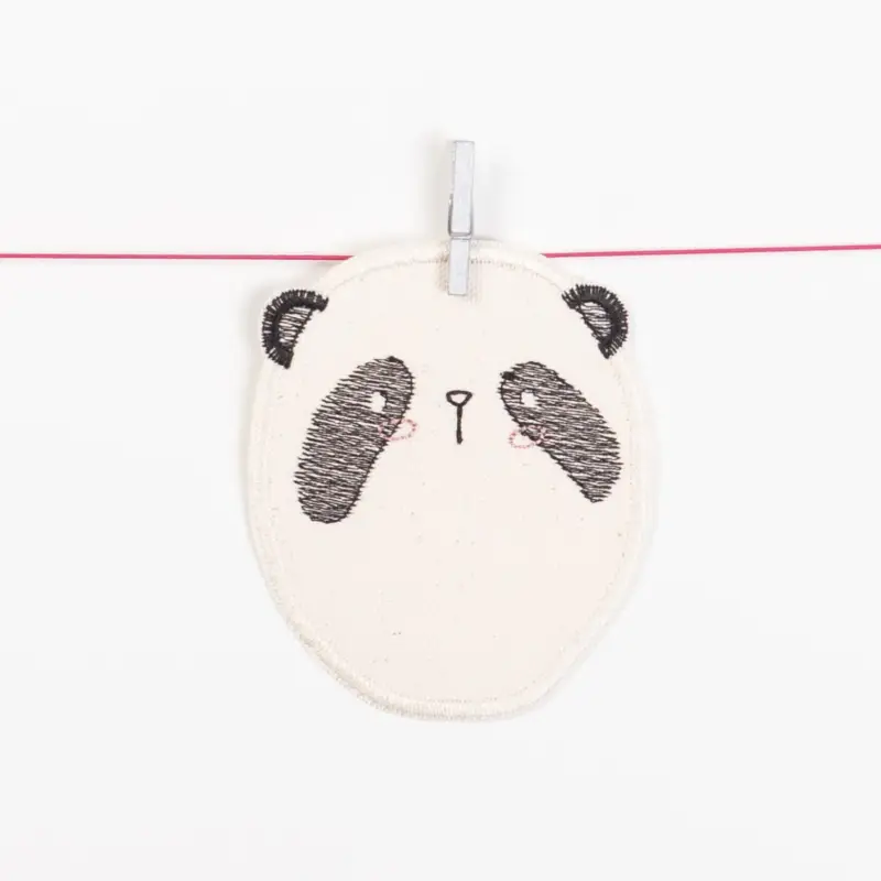 Beliebt EMBROIDERED KNEE PATCH PANDA