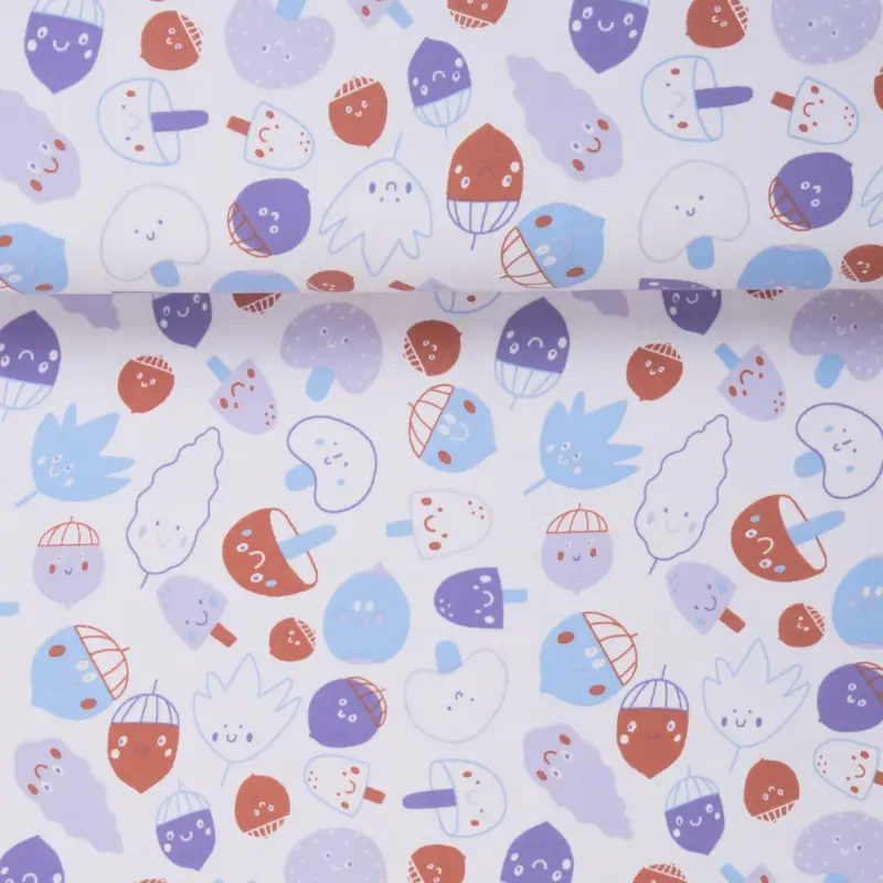 JERSEY DISCO MUSHROOM LILAC Super-Preis