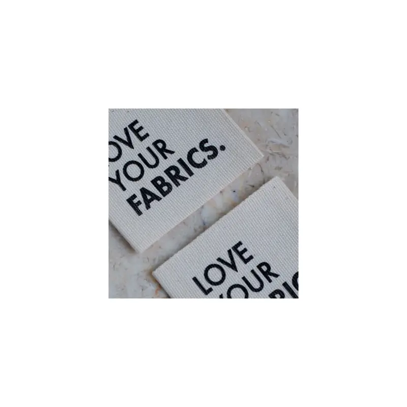 LABEL SET LOVE YOUR FABRICS (5 pcs) Rabatt