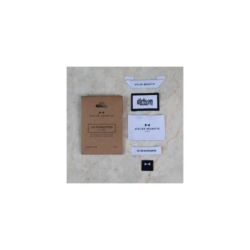 LABEL SET ATELIER BRUNETTE (5 pcs) Bestpreis