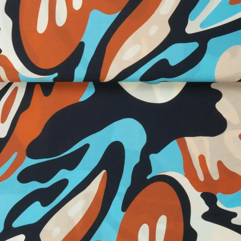 Kracherpreis VISCOSE VOILE AFRICA SAND