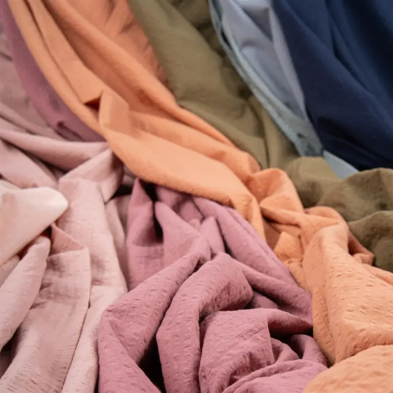 ORGANIC COTTON SEERSUCKER BASIC Direktkauf