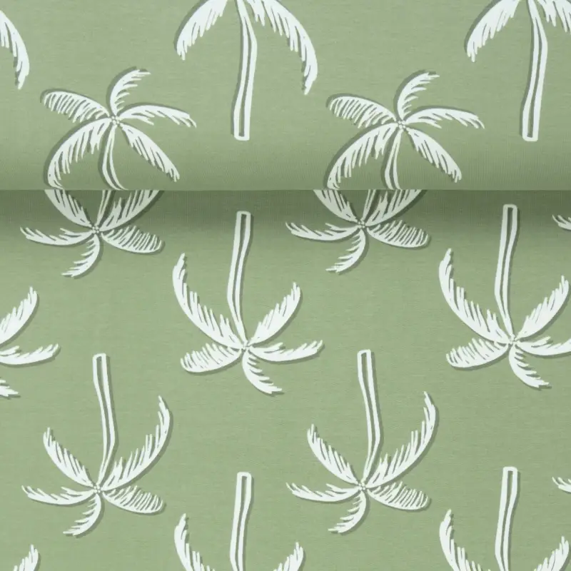 Angebot JERSEY PALMS oliv