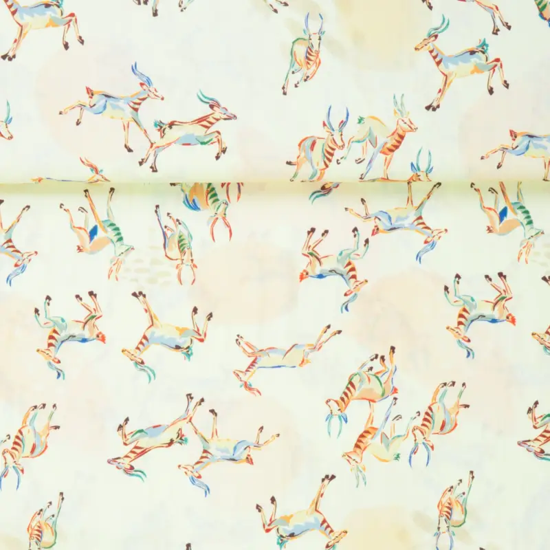 VISCOSE ANTELOPES ecru Neuheit