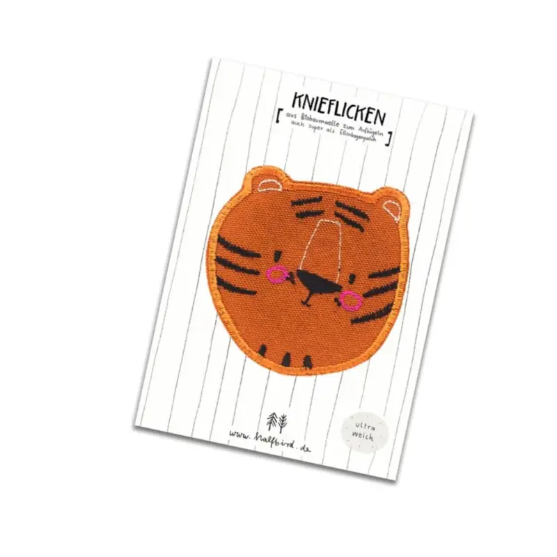 Preisreduziert EMBROIDERED KNEE PATCH TIGER