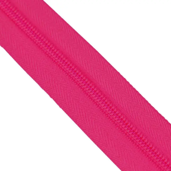 Endlosreißverschluss * 3mm Spirale * pink (ohne Zipper, separat bestellbar) Neue Kollektion