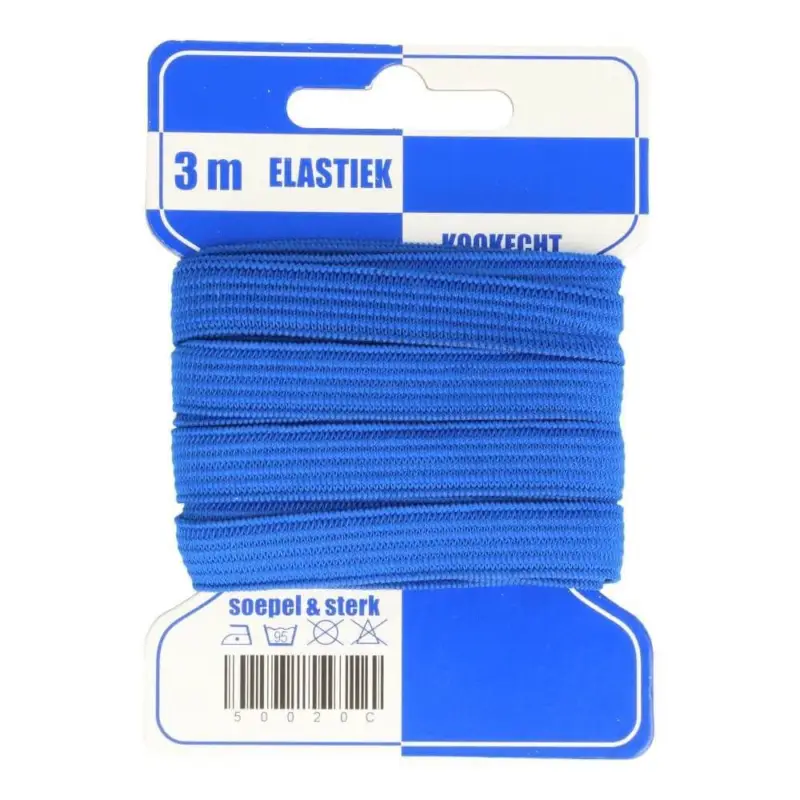 Gummiband * 10mm * 3 Meter Pack * royalblau * kochfest Versand Am Gleichen Tag