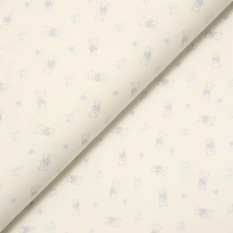 Interlockjersey * Sweet little Teddybear * hellblau Sofort Bestellen