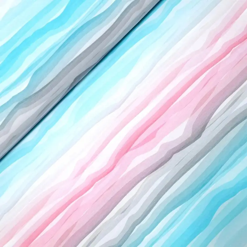 Bestpreis Jersey "Wavy Stripes by Lycklig Design" rose/mint pastell - SALE
