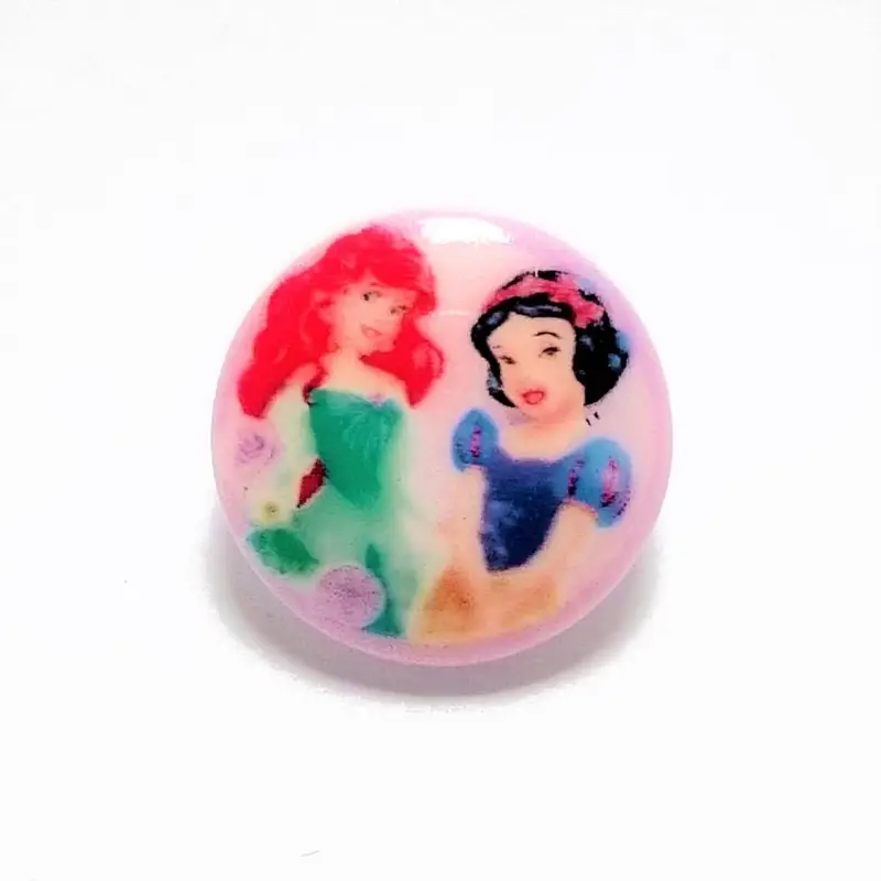 Versand Am Gleichen Tag Kunststoffknopf * Disney * Arielle und Schneewittchen * 12mm