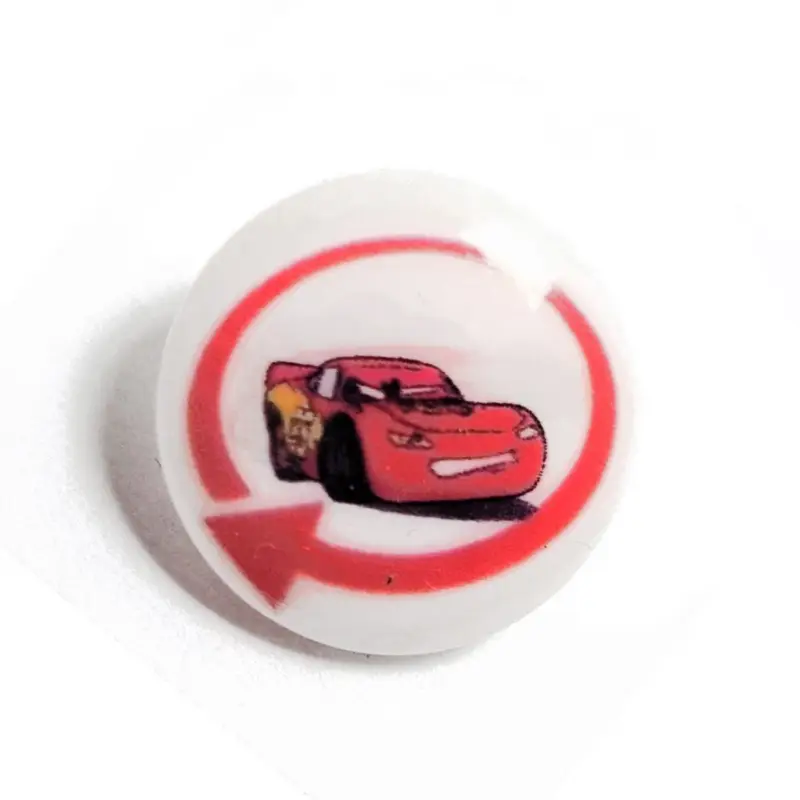 Top-Seller Kunststoffknopf * Disney * Cars * McQueen * 15mm