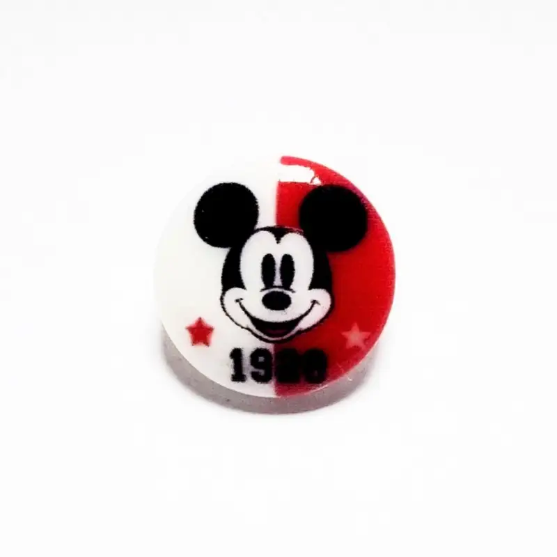 Expressversand Kunststoffknopf * Disney * Mickey Maus * 12mm