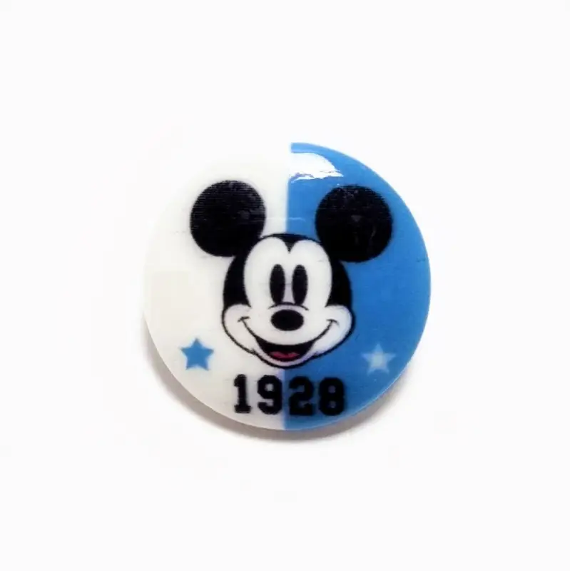 Preisreduziert Kunststoffknopf * Disney * Mickey Maus * 17mm