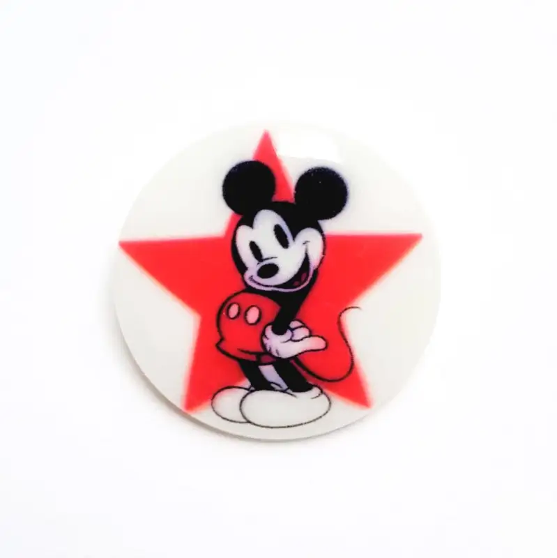 Kunststoffknopf * Disney * Mickey Maus * 22mm Neue Kollektion