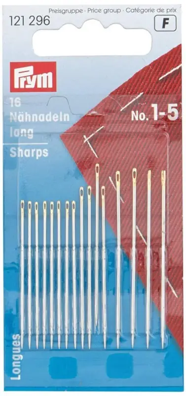 Nähnadeln * lang No. 1-5 * 16 Stück Wochenendangebot