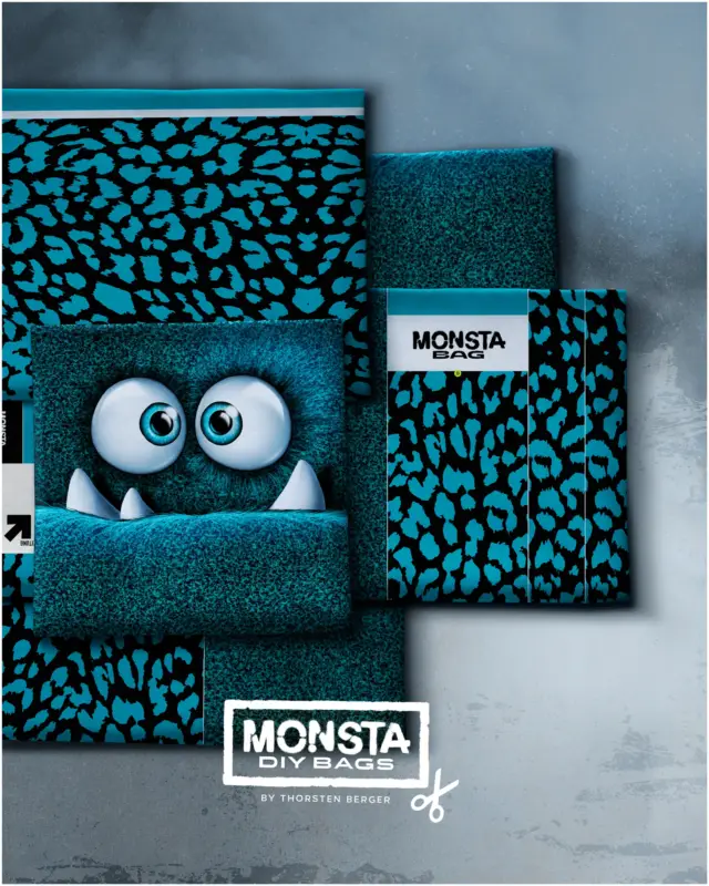 Top-Preis Taschen Panel "Monsta Bags" by Thorsten Berger - petrol