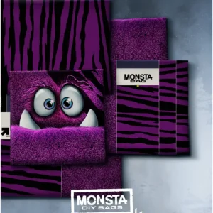 Sonderaktion Taschen Panel "Monsta Bags" by Thorsten Berger - lila