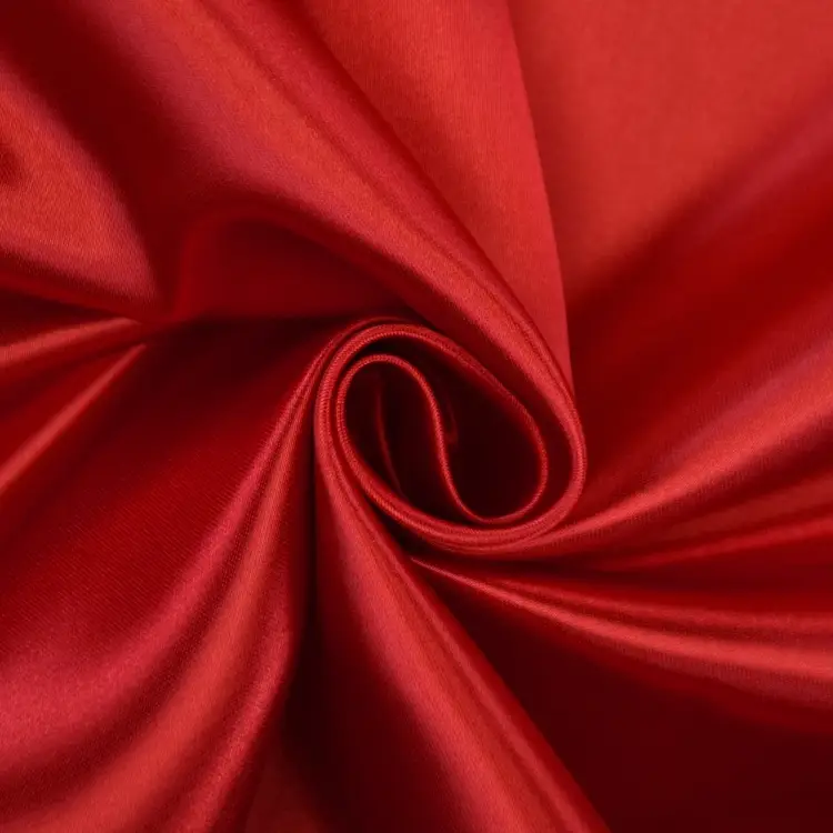 Jetzt Bestellen Polyester-Satin rot