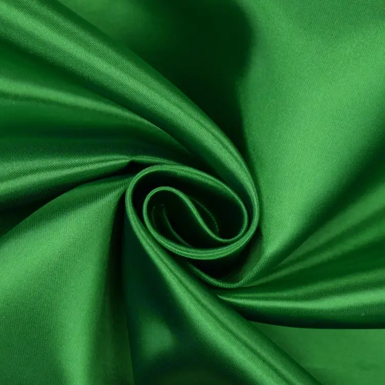 Sofort Bestellen Polyester-Satin grün