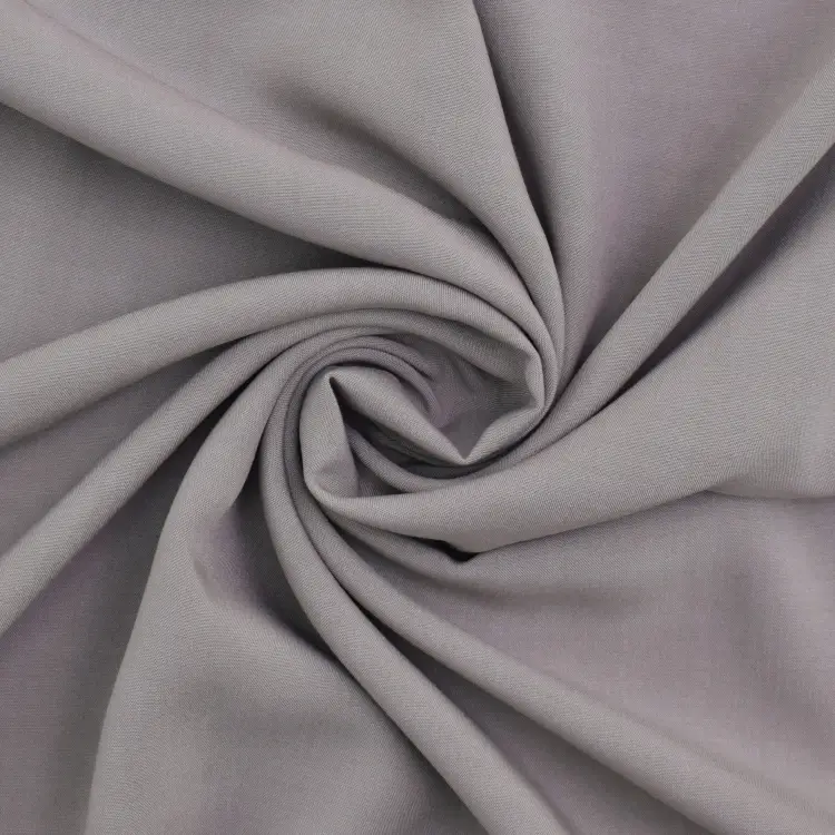 Viskose Voile uni grau Sonderangebot
