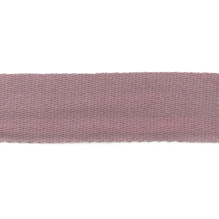 Sale Baumwoll-Gurtband uni altrosa 38 mm
