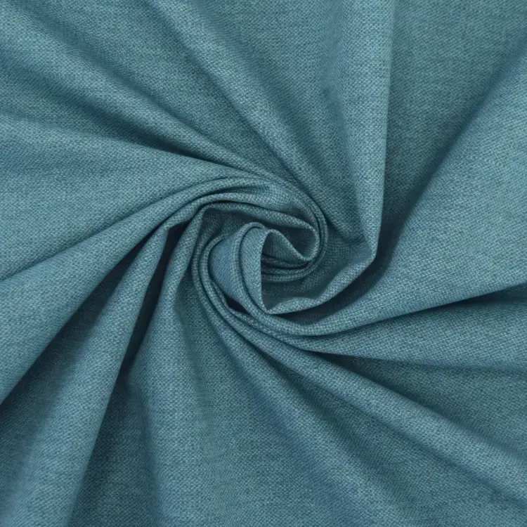 Neu Im Sortiment Dekostoff Ottoman Melange, taubenblau