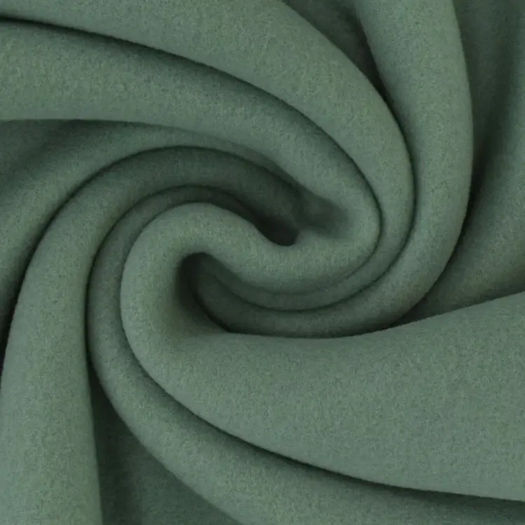 Sale Organic Baumwollfleece, blassgrün