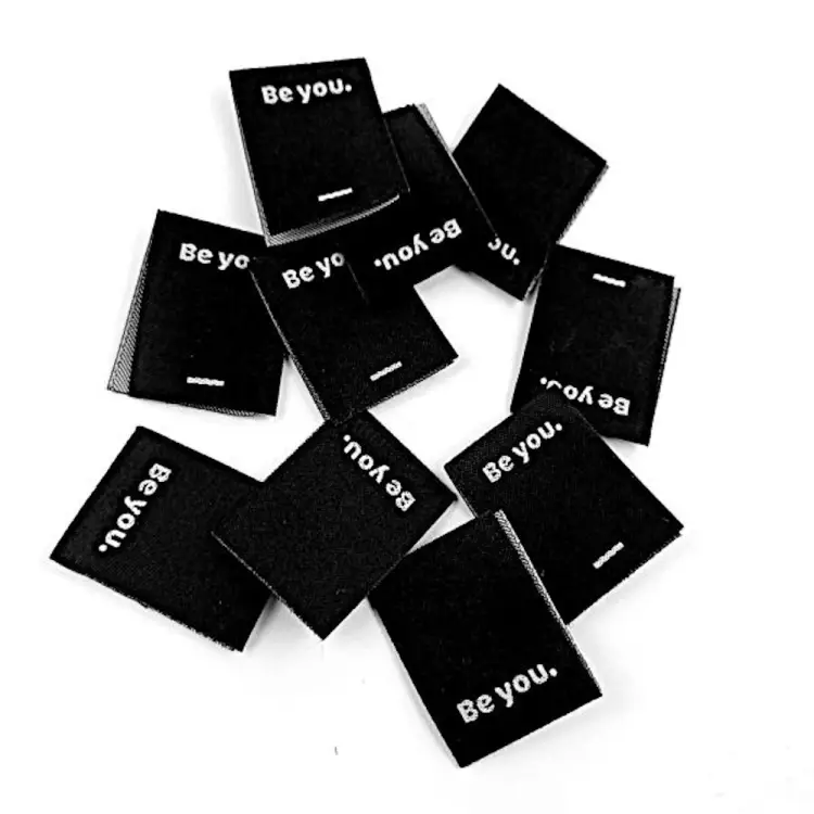 Direkt Vom Hersteller Webetikett Be you, schwarz