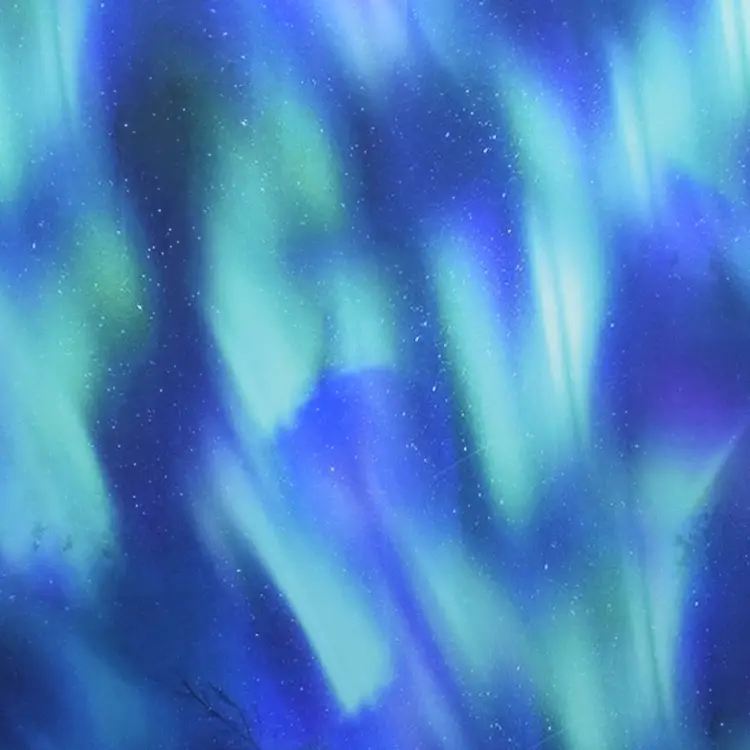 Funktionsjersey Polarlichter, blau Aktuell