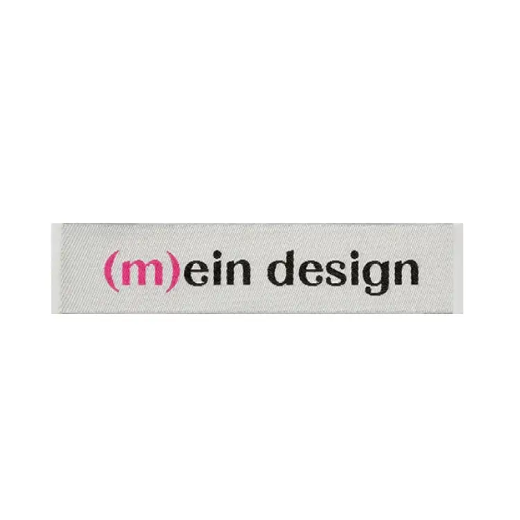 Jetzt Kaufen Webetikett (m)ein design, weiss