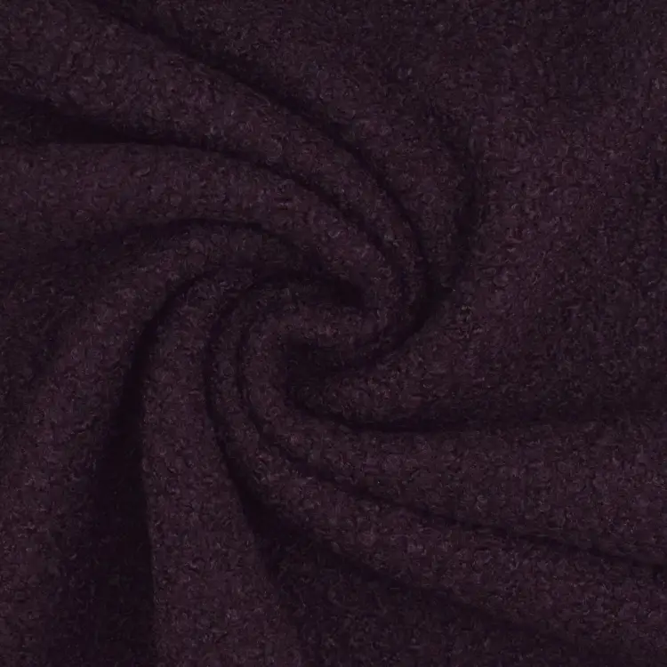 Bouclé Maxi, aubergine Must-Have