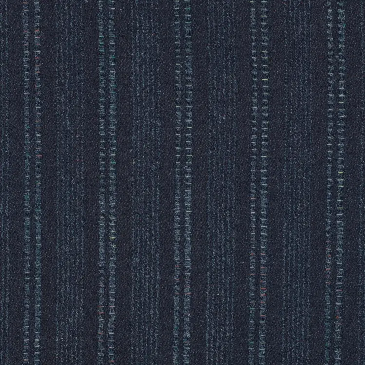Jacquard Jeans Frayed Stripes, dunkelblau Neu Im Sortiment