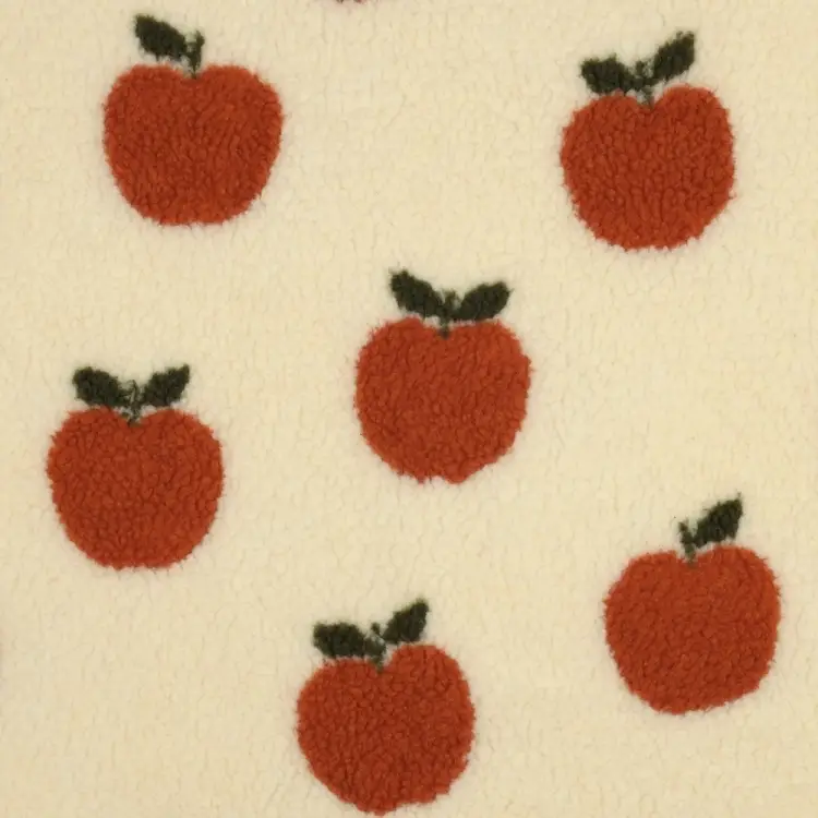 Teddyplüsch Apples, creme Kracherpreis